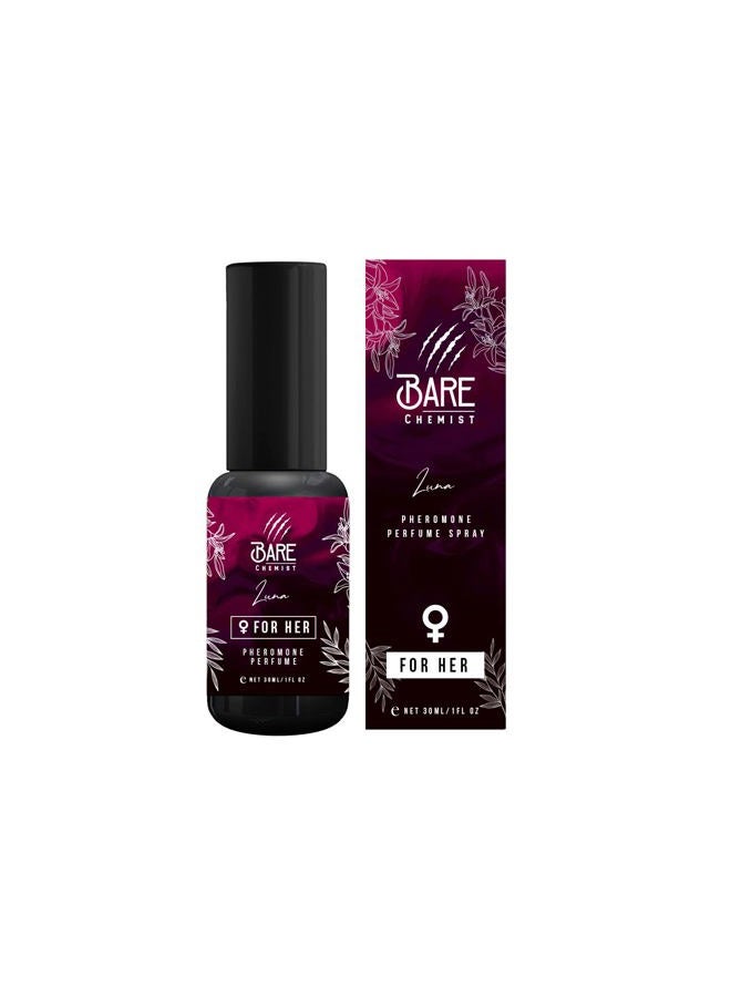Bare Chemist Pheromones for Women to Attract Men (Luna) Perfume - Pheromone Perfume [Attract Men] - Extra Strong, Concentrated Proven Formula - Image 1